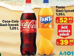 COCA-COLA GAZLI İÇECEK KOLA 1,25 L
